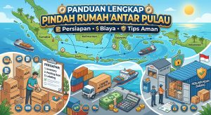 Panduan Lengkap Pindah Rumah Antar Pulau: Persiapan, Biaya, dan Tips Aman